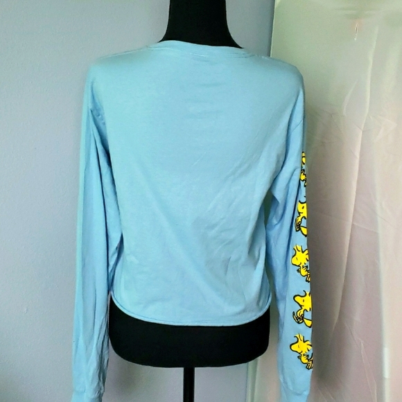 Peanuts Snoopy Woodstock Long Sleeve T-shirt - Picture 2 of 5